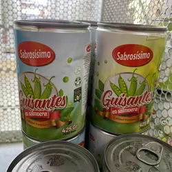Guisantes en salmuera