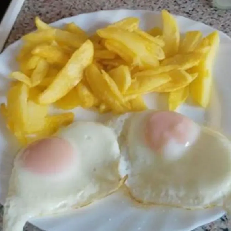 huevos fritos