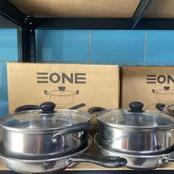 Juego de sartén y olla