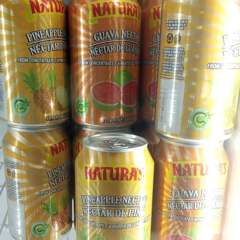 Jugo de lata