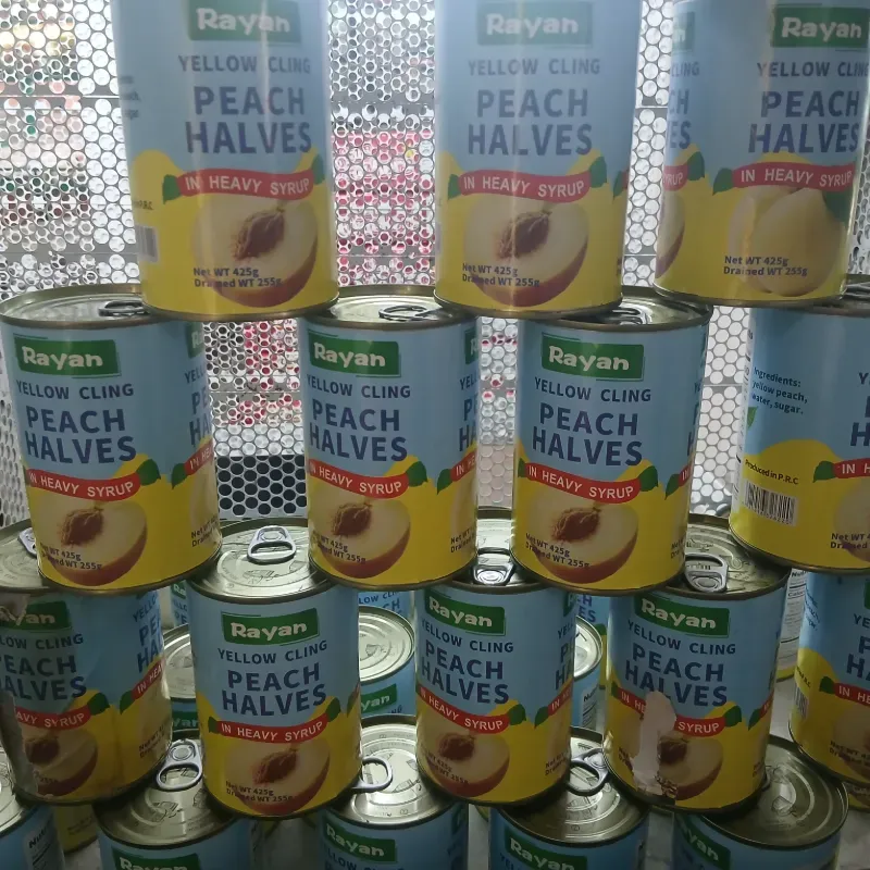 Melocotón Enlatado