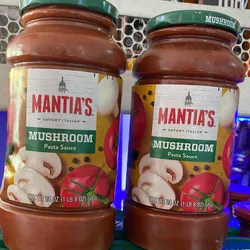 Pasta de tomate con sabor a champiñones