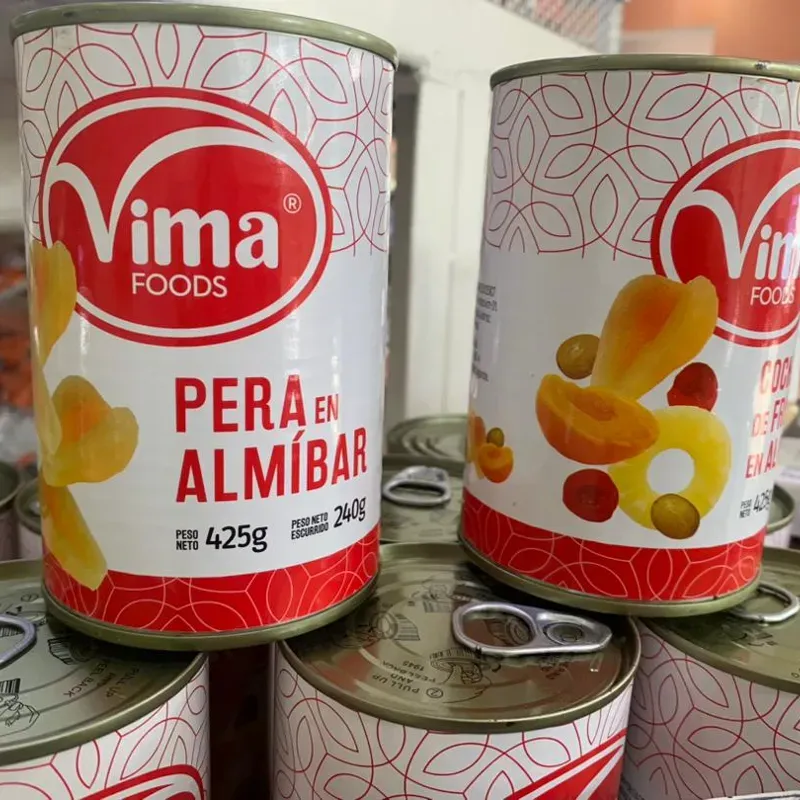 Pera en almíbar 