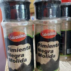 Pimienta negra molida