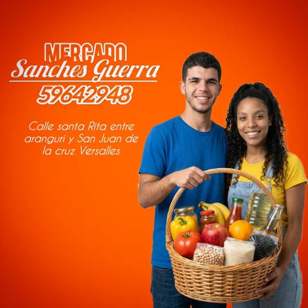 TE IMAGINAS ENCONTRAR TODO LO QUE NECESITAS EN UN SOLO LUGAR 🛒✅
PUES EN MERCADO SÁNCHEZ GUERRA PODRÁS ENCONTRAR GRAN VARIEDAD DE PRODUCTOS, PRECIOS ECONÓMICOS Y SERVICIOS DE CALIDAD 