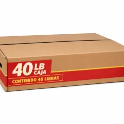 Caja de pollo de 40 lb
