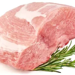 Pierna de cerdo sin hueso y sin piel