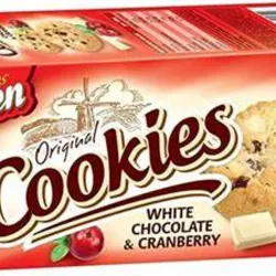 Galleta cookies c/chocolate blanco y arandanos BERGEN