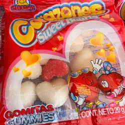 Gomitas corazones