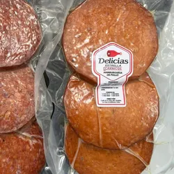 Hamburguesas de pollo 3u