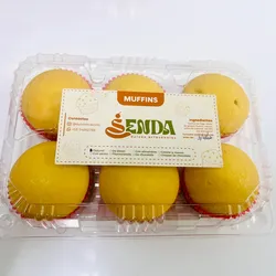 Muffins naturales 6u