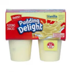 Natillas de vainilla 4u