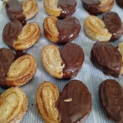 Palmeritas con chocolate