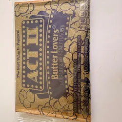 Palomitas de maíz sabor mantequilla