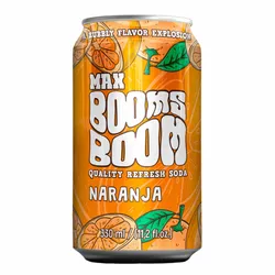 Refresco Naranja Booms
