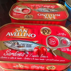 Sardinas en salsa de tomate
