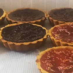Tarta flan chocolate