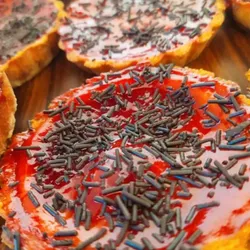Tarta flan de fresa