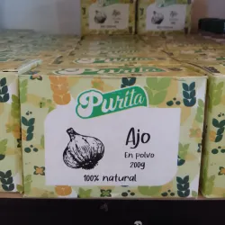 Ajo en polvo curita 200g