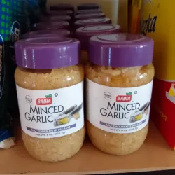 Ajo molido en aceite