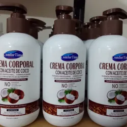 Crema Hidratante con aceite de Coco