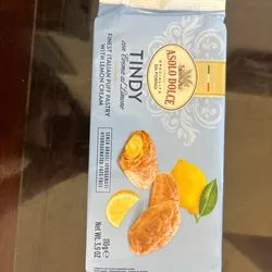 Dulce de hojaldre limón