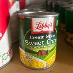 Maíz dulce estilo crema enlatado