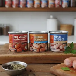 Salchicha en lata Vienna