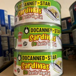 Sardina en aceite vegetal 1kg