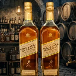 Whiskey Johnnie Walker Gold Label