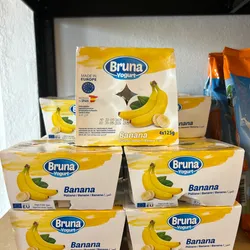 Yogurt sabor banana