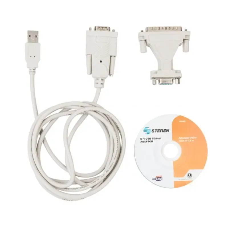 Adaptador USB a serial DB9