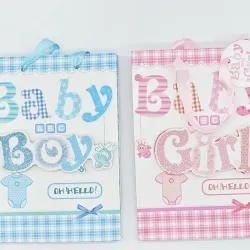 Bolsa mediana para regalo baby shawer