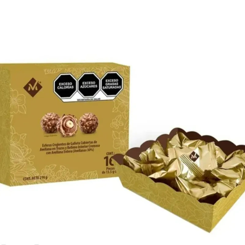 Caja de bombones Pralinas (16U)