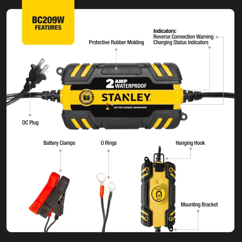 Cargador de Batería 2 amp