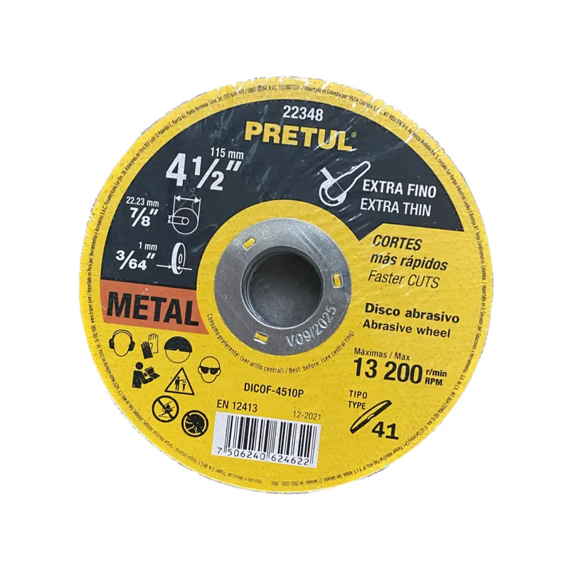Disco de corte 115 mm