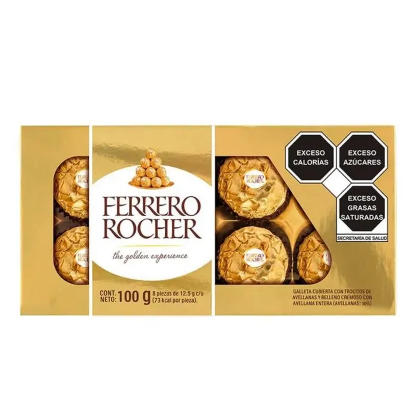 Estuche de Bombones Ferrero Roche (8U)