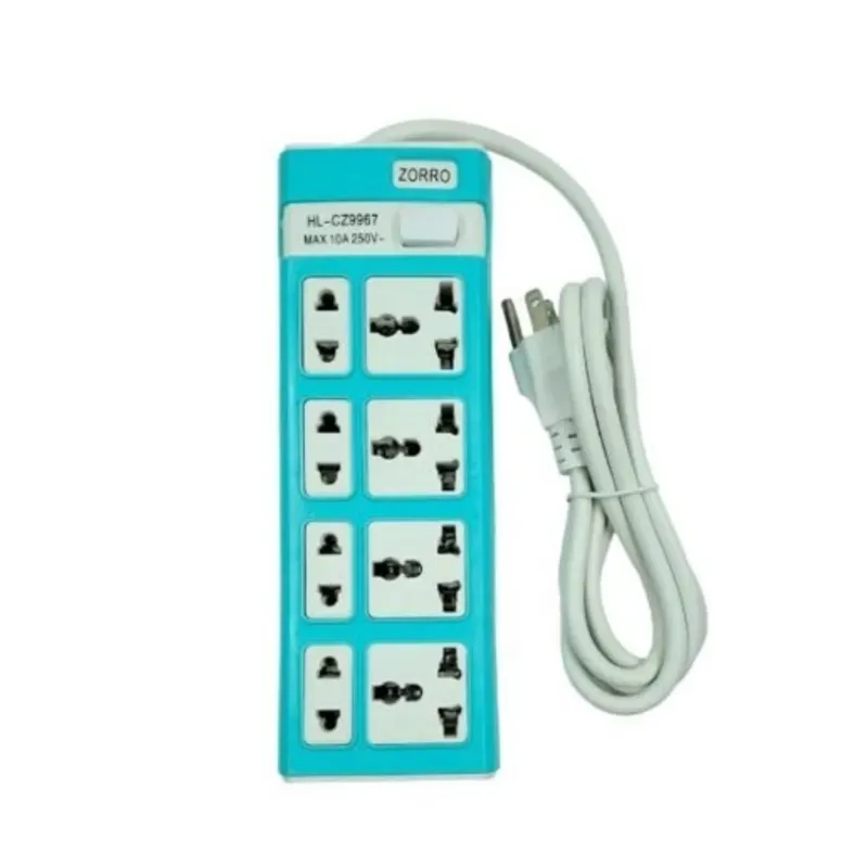 Extensión multicontactos 8 entradas