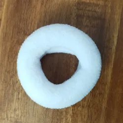 Felpa gorda para cabello