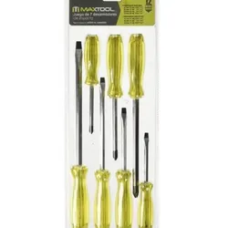 Juego de 7 desarmadores de impacto