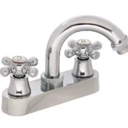 Llave mezcladora cuello corto