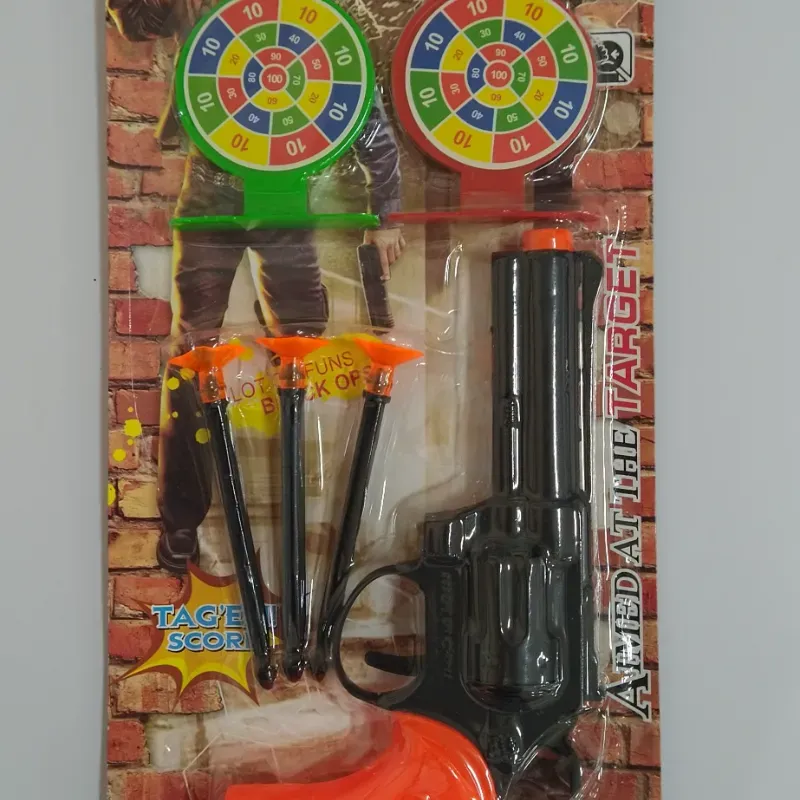 Pistola pequeña con dardos