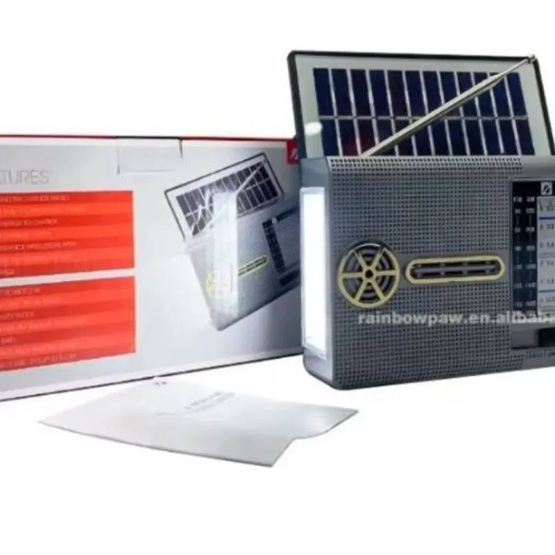Radio con panel solar KTF 1480