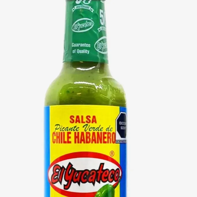 Salsa picante verde