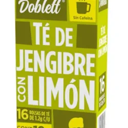 Té genjibre con limón 