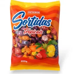 Paquete de caramelos surtidos 600g