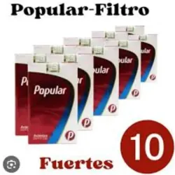 Rueda de Cigarro Popular Rojo