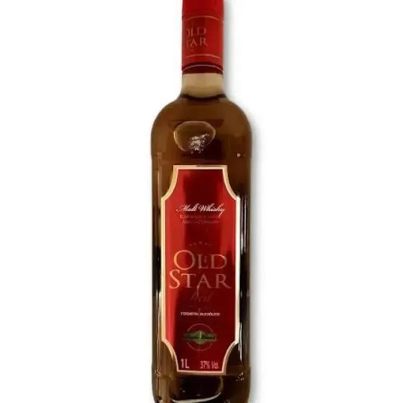 Whisky Old Star Rojo
