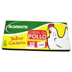 Caja de Caldo de Pollo Aladaketa (12u)