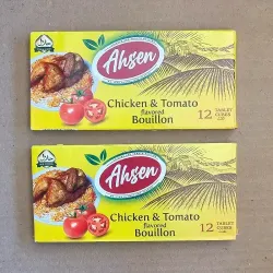 Caja de Caldo de Pollo con Tomate Ahsen (12u)